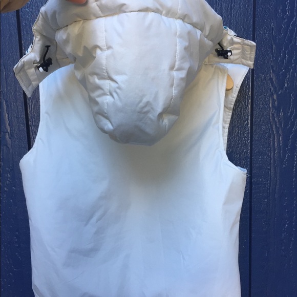 MAKEANOFFER Beautiful Snow White Mountain Winter Vest Hood ❄️ - Picture 8 of 14